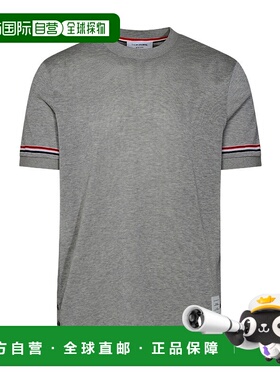 1h可退 香港直邮Thom Browne 汤姆 布朗 男士 短袖T恤 MJS247AJ01