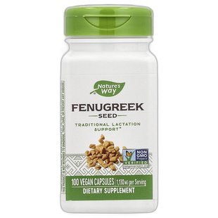 香港直发Nature's Way然萃维胡芦巴籽草本提取膳食100粒胶囊