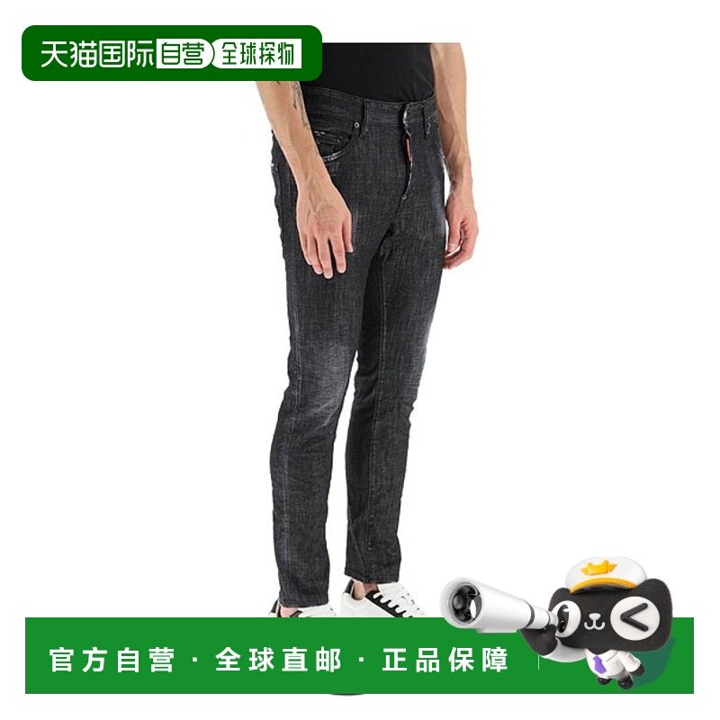 香港直邮DSQUARED2 男士牛仔裤 S74LB1228S30357900 AW2024