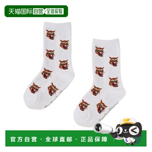 日本直邮 Onitsuka Tiger KIDS SOCKS 3184A032_100防滑中筒袜