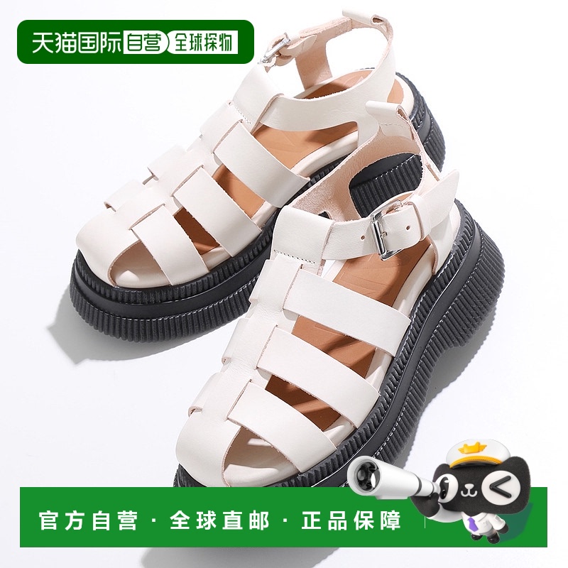 日本直邮GANNI Gurkha Sandal Creepers 网格凉鞋 S2049 4897 女