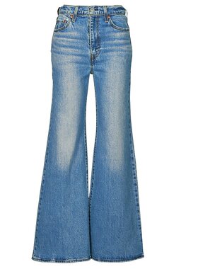 Levi's 李维斯 RIBCAGE BELLS 女士服装直筒牛仔裤 A7503-0009