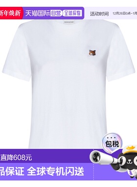 1h可退 香港直邮Maison Kitsune 圆领短袖T恤 LW00105KJ0008
