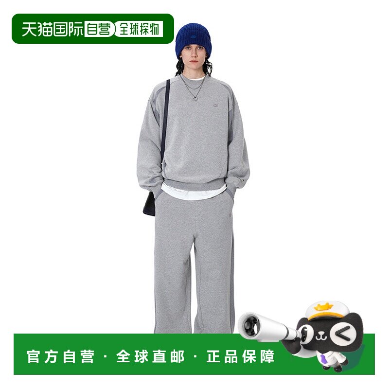 韩国直邮ADER ERROR 公用卫衣Lento sweatshirt Grey 304146742