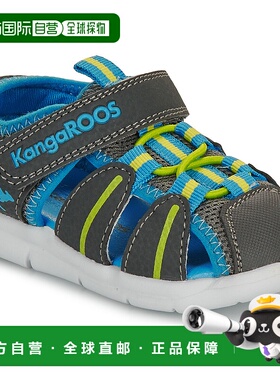 欧洲直邮Kangaroos  K-GROBI 男童鞋子运动凉鞋 02106-2014-C