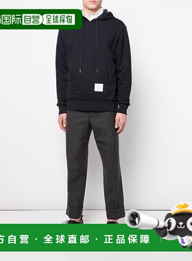 香港直邮THOM BROWNE 男士卫衣 AW2025 MJT086A03377415蓝色 帽衫