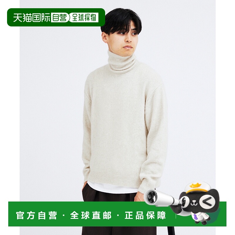 1h可退 日本直邮JOURNAL STANDARD 男装 狐狸混纺 圆领针织衫 简