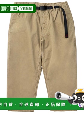 日本直邮Gramicci 男士中腰直筒弹力斜纹长裤 GMP4-SJP06-CHINO [