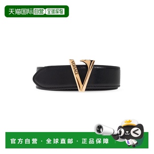 黑色 香港直邮VERSACE AW2025 1022042DV3T1B00V Leathe 女士腰带