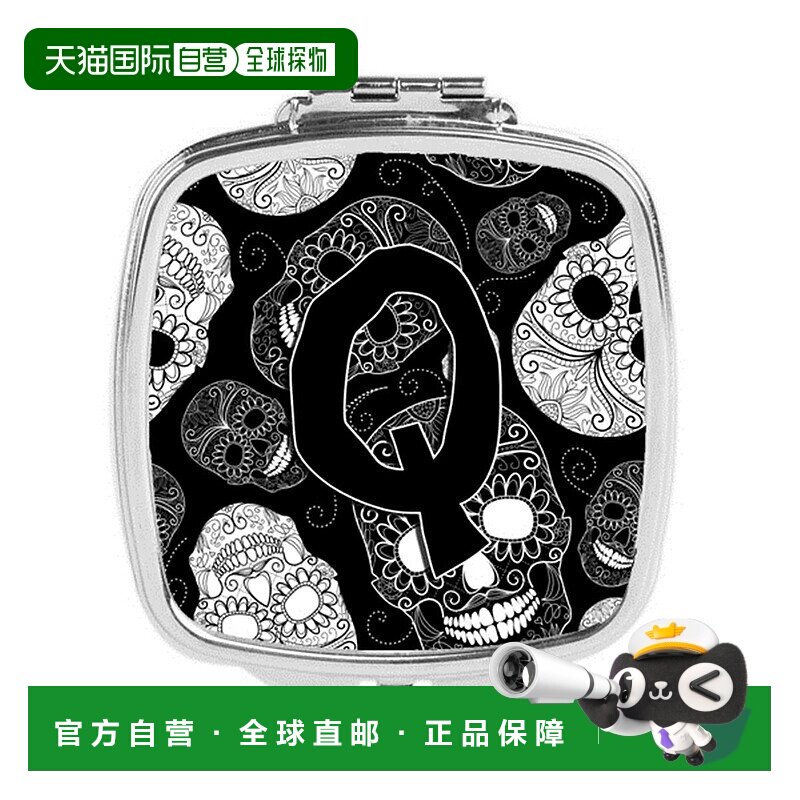 自营 Carolines Treasures CJ2008-QSCM 字母 Q 亡灵节骷髅正品