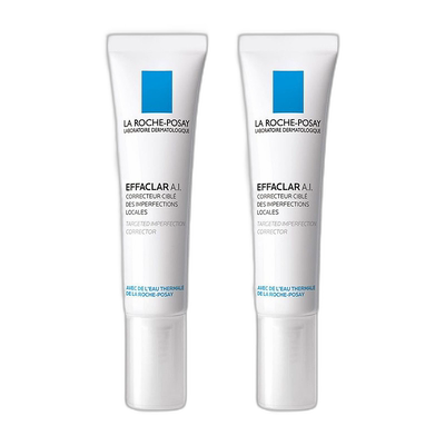 欧洲直邮LaRochePosay理肤泉AI乳清痘净肤修护乳15MLx2支装正品