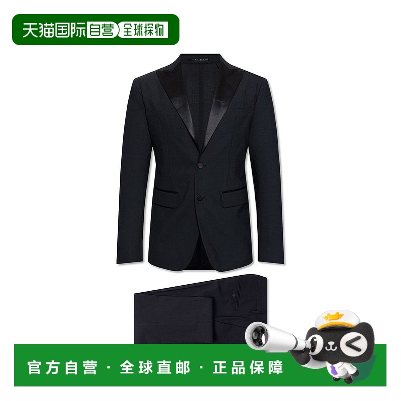 1h可退 香港直邮潮奢 Dsquared2 二次方 男士 长袖西装套装 S74FT