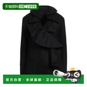 香港直邮潮奢 舒适时尚 Pinko 女士 1h可退 black黑色 品高 大衣