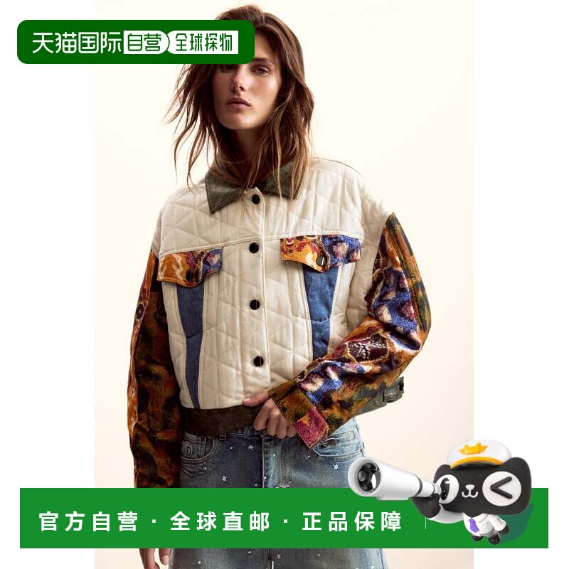 日本直邮Desigual 克里斯汀 拉克鲁瓦机车夹克女装男装