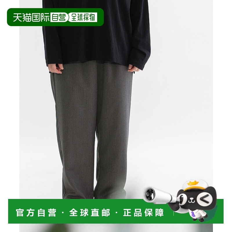 1h可退 日本直邮nop de nod 女装 直筒宽松 易打理女士西裤 双侧