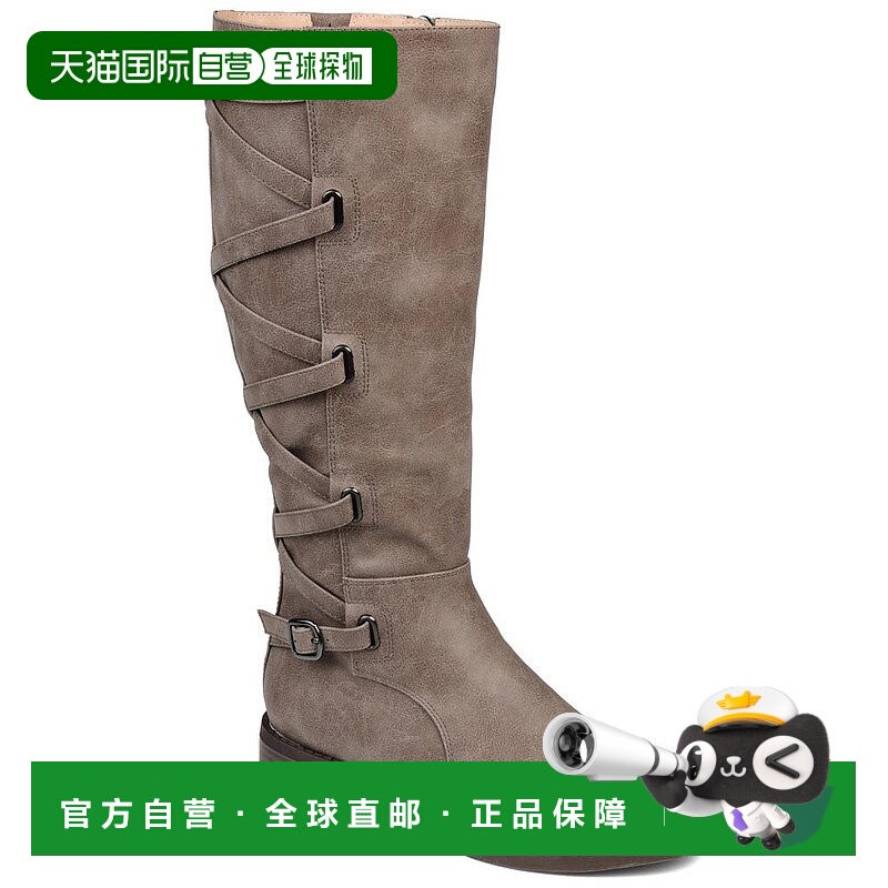 1h可退 【美国直邮】Journee Collection 女士宽小腿 Carly 靴子