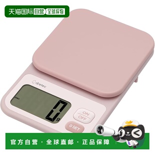 【日本直邮】Dretec 电子秤 日本制造商 2kg/1g 单位 皮重 大屏幕
