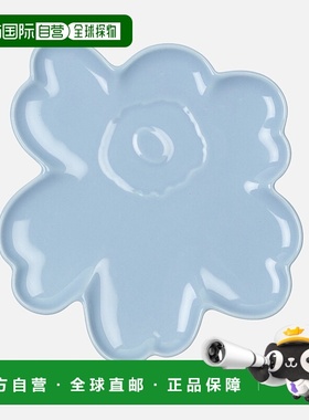 日潮跑腿Marimekko Unikko 陶瓷小盘20cm Lightblue FREE 5225947