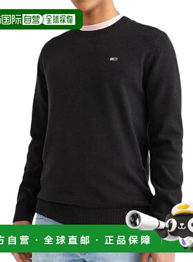 韩国直邮TOMMY HILFIGER Tamizin 圆领针织衫 DM0DM13273-BDS 黑