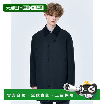 韩国直邮HAZZYS 赫奇斯男士 [3/4 SYSTEM] 深蓝色可拆卸狩猎外套