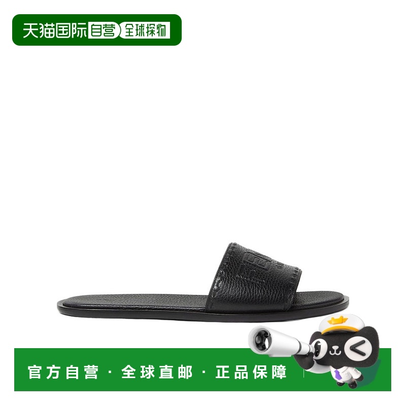 1h可退 香港直邮FENDI 男士拖鞋 7X1753AQXCF0QA1 SS2025 黑色 Ro