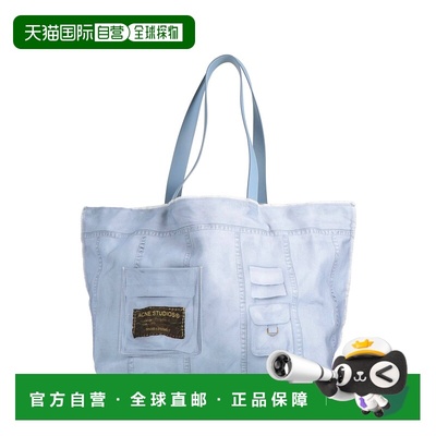 1h可退 香港直邮Acne Studios 艾克妮 女士 肩包 blue蓝色 舒适时