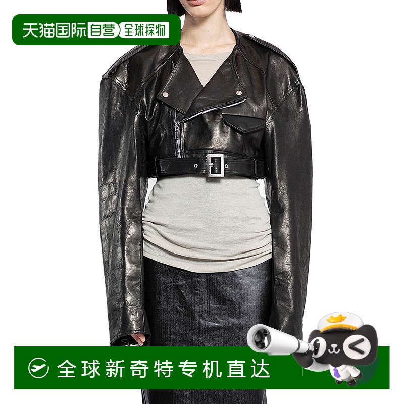 1h可退 香港直邮RICK OWENS 女士西服 RP02D3705LNV09 CO 黑色 长