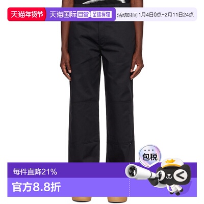 1h可退 香港直邮Palm Angels 棕榈天使 男士 黑色 Reversed Waist