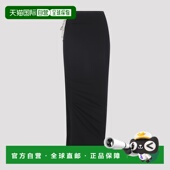 OWENS 女士半身裙 RP01F6339JA09 香港直邮RICK SS2026 黑色
