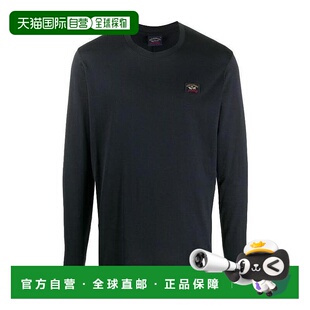 黑色圆领长袖 香港直发Paul 长袖 Shark鲨鱼男士 T恤舒适C0P1097