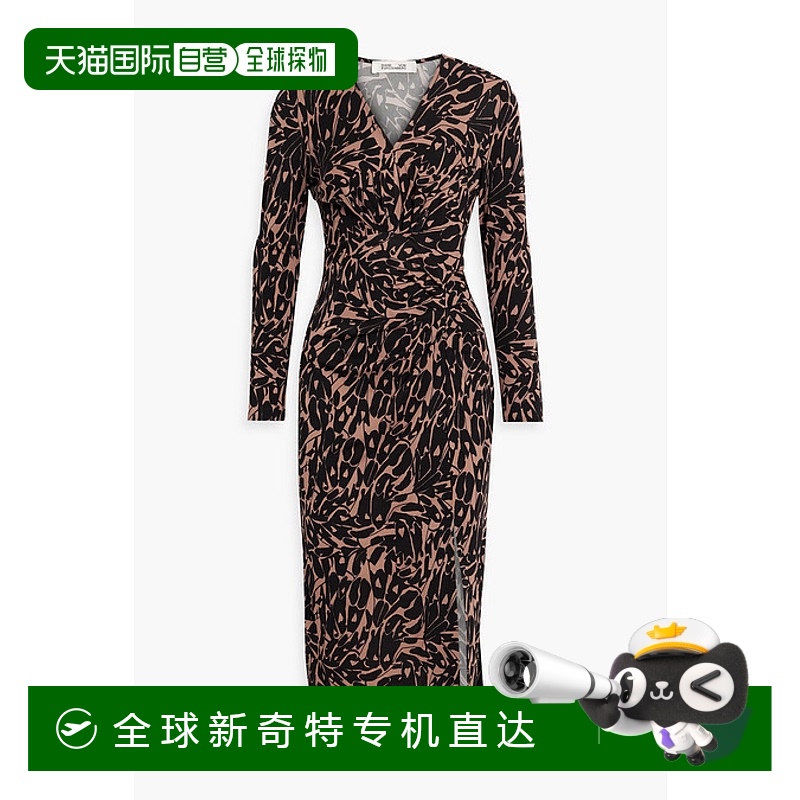 香港直邮潮奢 DIANE VON FURSTENBERG 黛安 冯芙丝汀宝 女士 Gren