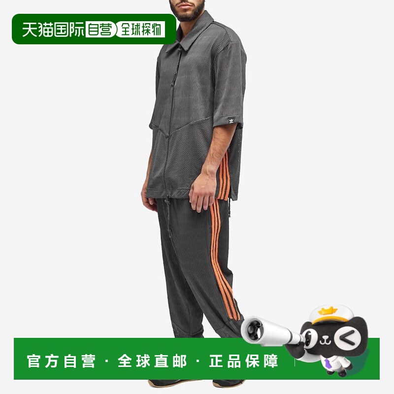 1h可退 【美国直邮】阿迪达斯|阿迪达斯 x SFTM 短袖拉链衬衫