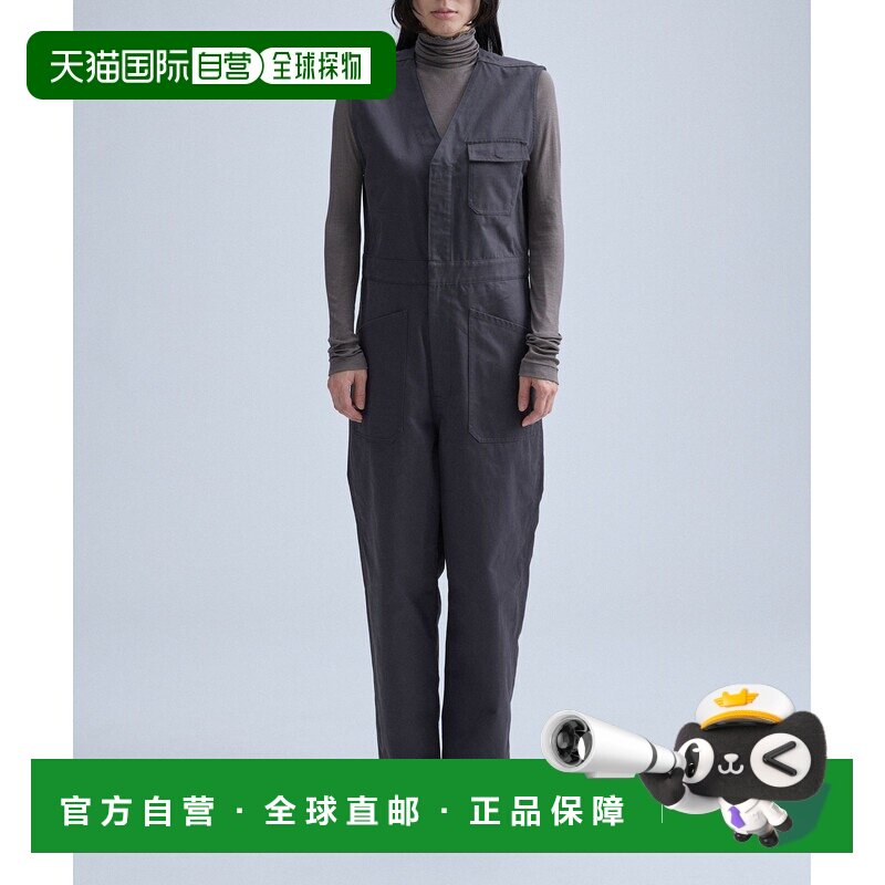 日本直邮MAAI 女装 全棉工装风无袖连体裤 501700【付后1h可退】