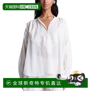 美国奥莱直发 自营 a.l.c.A L.C.伊莱恩上衣 白色