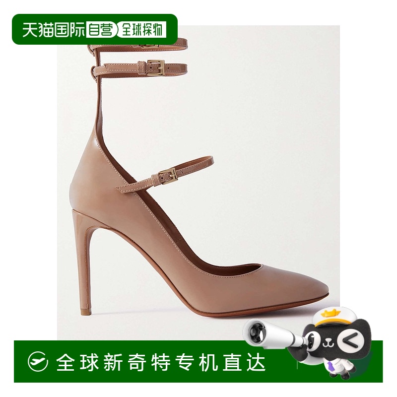 1h可退 香港直邮潮奢 Alaia 女士 带扣高跟鞋 AA3E046CK168
