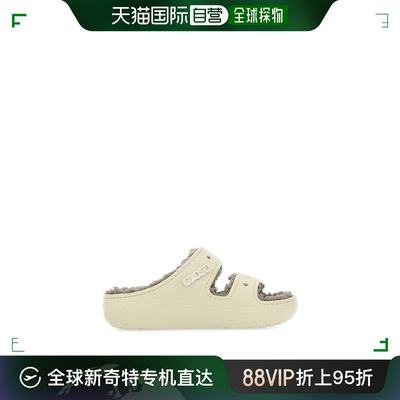 香港直邮潮奢 Crocs 女士Crosliteâ„¢ Cozzzy 沙色经典款凉鞋凉拖