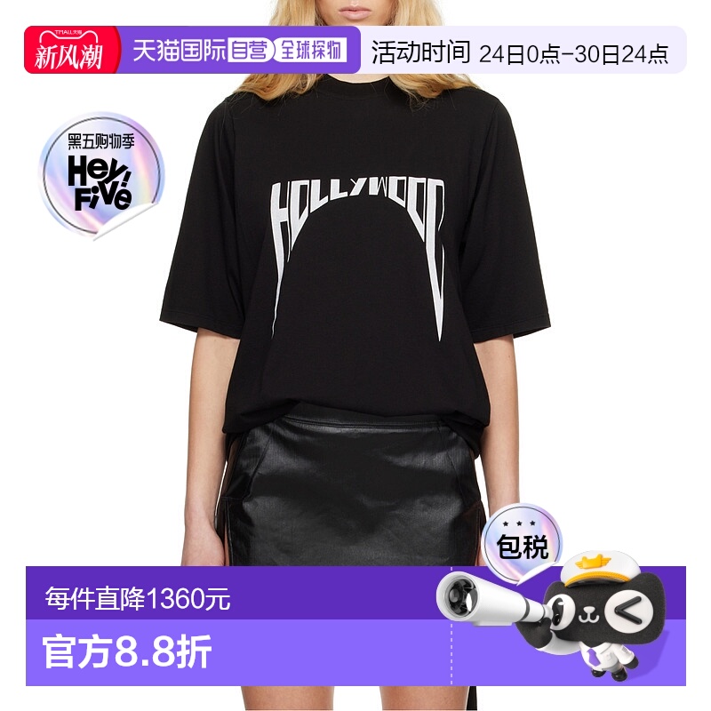 香港直邮Rick Owens Drkshdw 圆领T恤 DS01E3204RNEP2短袖