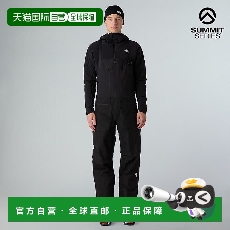 自营欧洲直邮北面 Summit Verbier男士防水背带裤 THE NORTH FACE