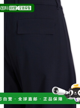 香港直邮GIVENCHY 男士休闲裤 BM519114PY499 黑色 Navy blue str