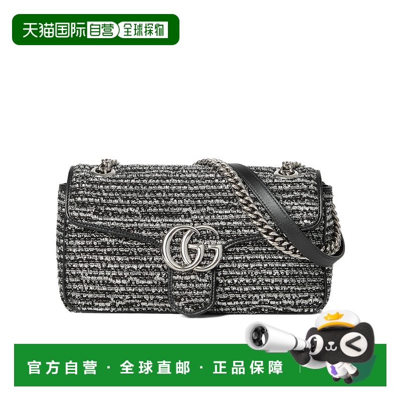 1小时内可退 香港直邮GUCCI 女士斜挎包 443497FADRM1056 AW2024