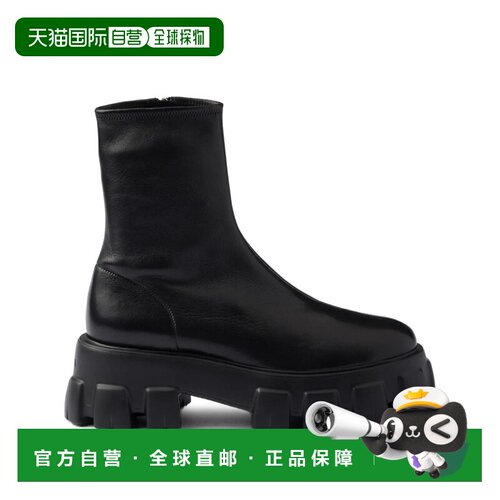 香港直邮PRADA 女士靴子 1U117OFG055L68F0002 AW2025 黑色