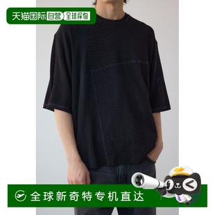 日本直邮AZUL MOUSSY 1h可退 251IST7 男士 手工缝线宽松针织衫