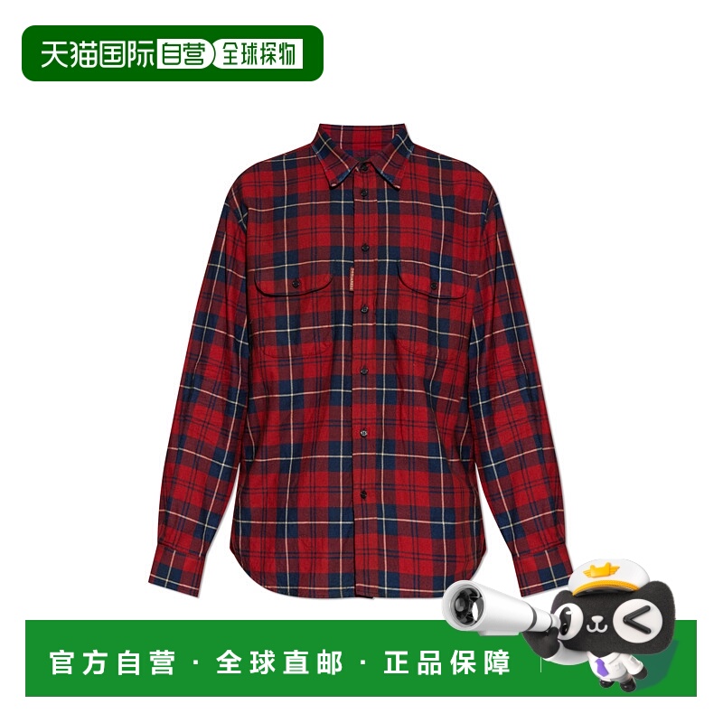 1h可退 香港直邮DSQUARED2 男士衬衫 S74DM0951D35297001F AW2025