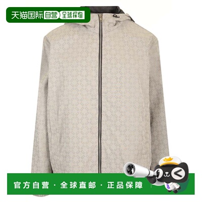 1h可退 香港直邮Givenchy 纪梵希 男士 灰色 Monogram 72 Jacquar