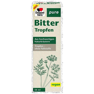 欧洲直邮德国双心Doppelherz增强食欲厌食偏食草本苦味滴剂50ml