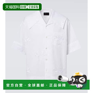 蒙娜 Rocha 罗莎 男士 1h可退 刺绣棉质衬衫 香港直邮Simone