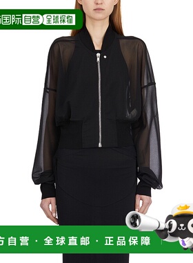 香港直邮Rick Owens Lilies 瑞克 欧文斯 女士 航空黑色夹克 LLI0