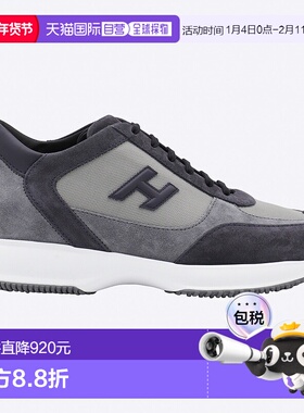 香港直邮HOGAN 男士专项运动鞋 HXM00N0I980UGO418W AW2025 黑色