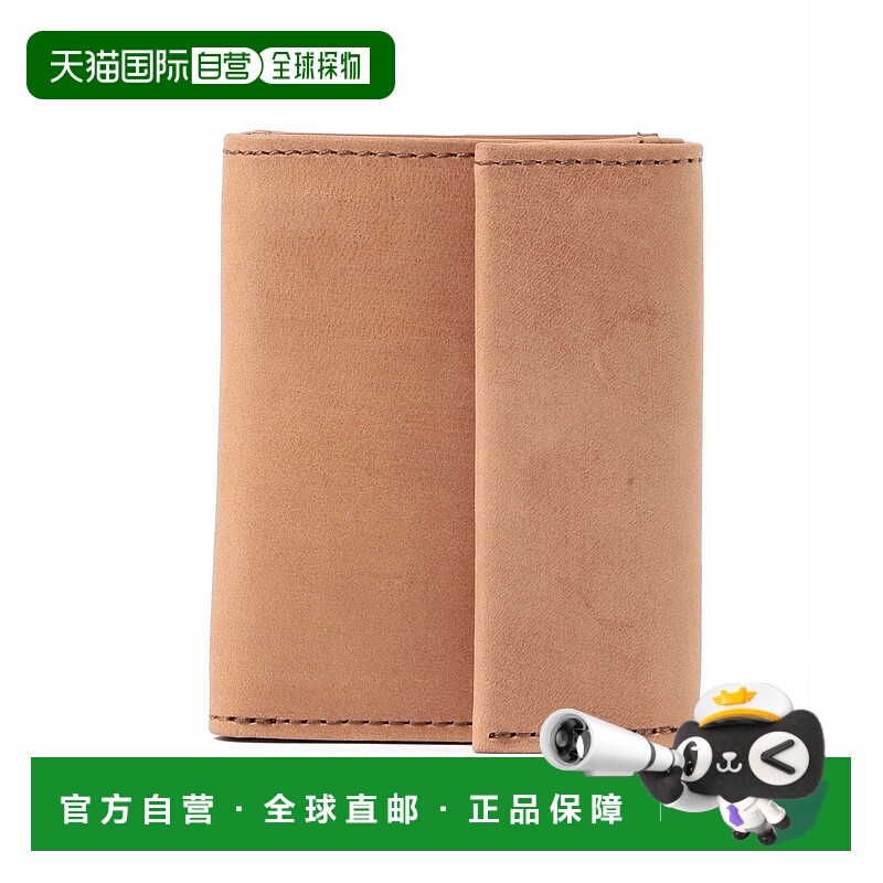 日本直邮BEAMS SLOW 特别版3Fold Wallet 25SS真皮钱包