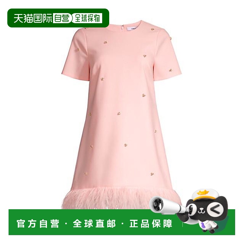 1h可退 【美国直邮】Likely女士 连衣裙圆领 修身时尚优雅自然舒